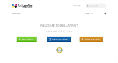 Desktop Screenshot of bellaprintusa.com